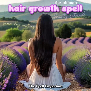 Hair Growth Spell, Fast Hair Growth, Hair Spell, Long Hair Spell, Healthy Hair, Glow Up Spell, Appearance Spell, Grow Hair, Confidence Spell