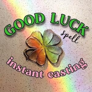 Good Luck Spell, Good Luck Casting, Success Spell, Magical Luck Spell, Good Fortune Spell, Opportunity Spell, Luck Attraction, Luck Ritual