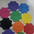 Customizable Mexican Train Hub - 3D Printed Game Accessory