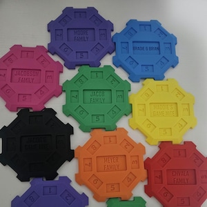 Customizable Mexican Train Hub - 3D Printed Game Accessory