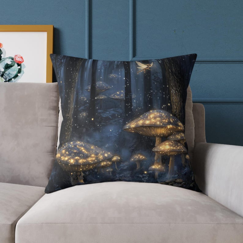 DarkAuraStore Fairy Forest Cushion - Thumbnail 2