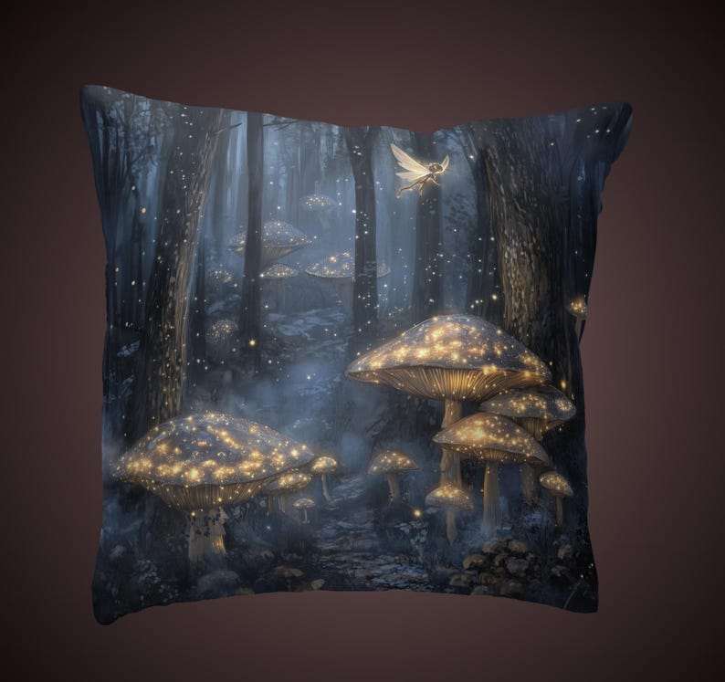 DarkAuraStore Fairy Forest Cushion - Thumbnail 5