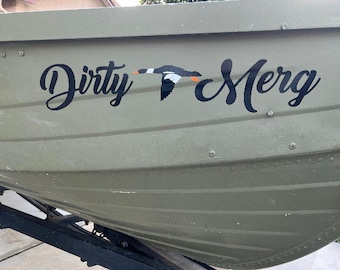 Calcomanías y pegatinas personalizadas para barcos
