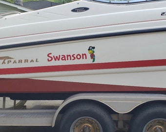 Custom Boat Decal