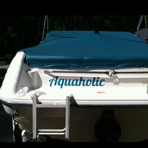 Hurricane Boat Decal Etsy