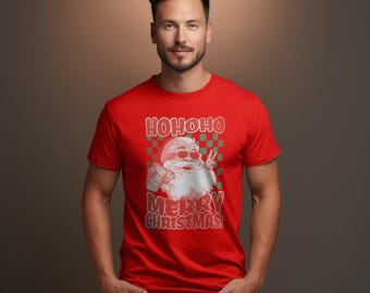Christmas t shirt Santa Claus