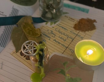 Fortune Spell Jar