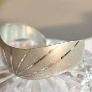 Vintage Silver Cuff Bracelet