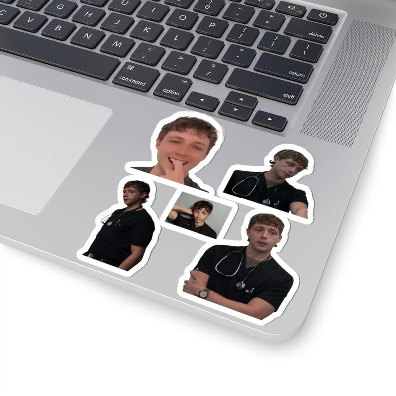 Dr. Dennis Whitaker Sticker Pack | The Pitt Gift, TV Show Merch, Gerran Howell Stickers image 3