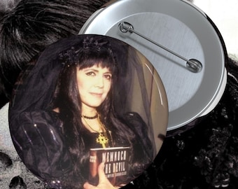 Anne Rice Pin | IWTV, Interview with the Vampire Merch, Gift | Bookish, Vampire Lestat Reader Fan Gift