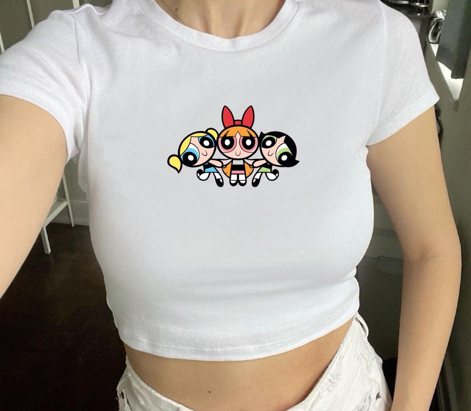 Powerpuff Girls Top Etsy UK