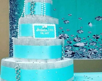 Diaper cake, Washcloth cake, Themed diaper cake,