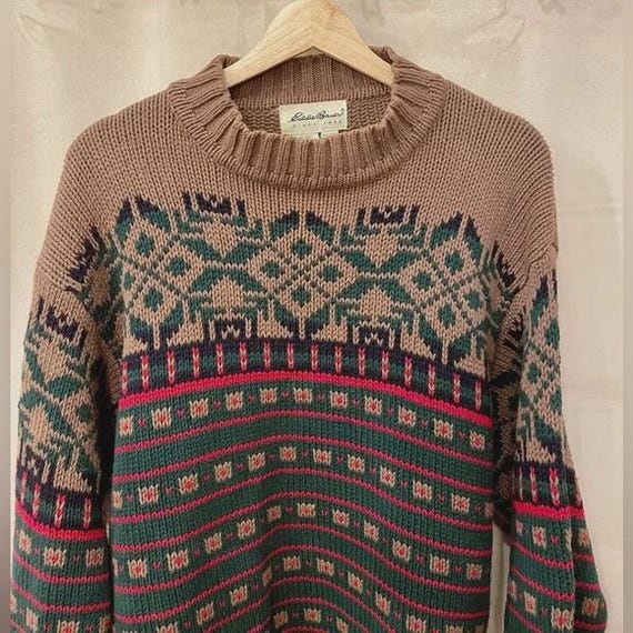 Vintage | Eddie Bauer | 90s Sweater | L - Etsy