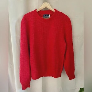 VINTAGE | 90s | Peconic Bay Mens Chunky Sweater | L