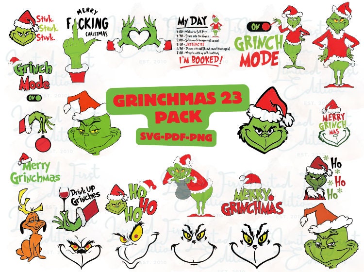 Christmas svg 23 Bundle, Merry Christmas svg, Christmas cricut, svg for cricut, svg cut files, digital files, Instant Download, png, svg
