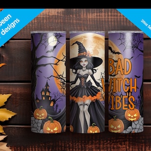 50 Halloween Seamless Bundle Png Tumbler Wrap 20 oz Skinny Sublimation Bundle Tumbler Png, Spooky Tumbler Bundle Digital Download Png Bundle