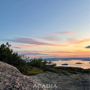 Acadia National Park Maine Art Cadillac Mountain