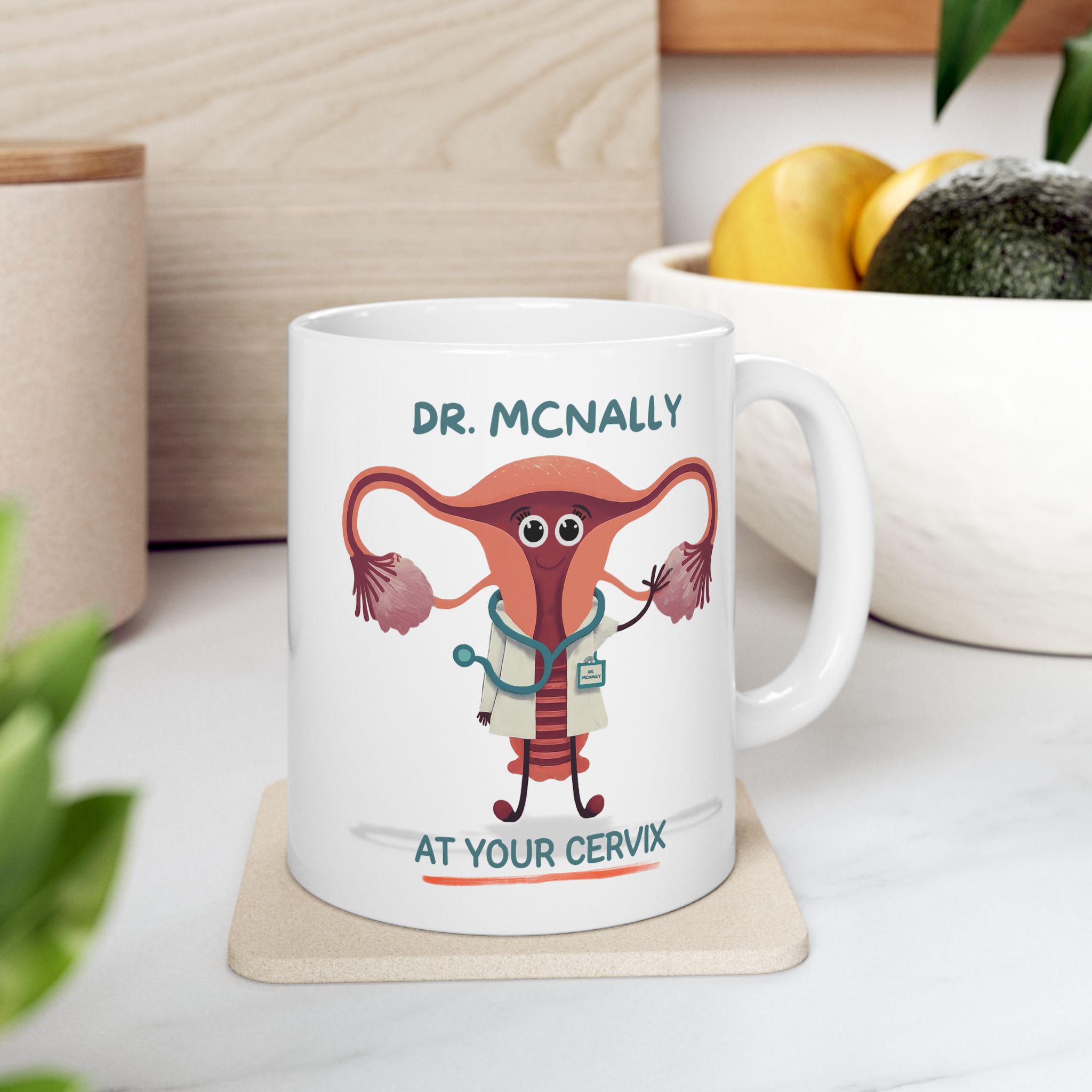 Funny OBGYN Mug, Personalized OBGYN Coffee Cup, Dr Custom Name, at Your ...
