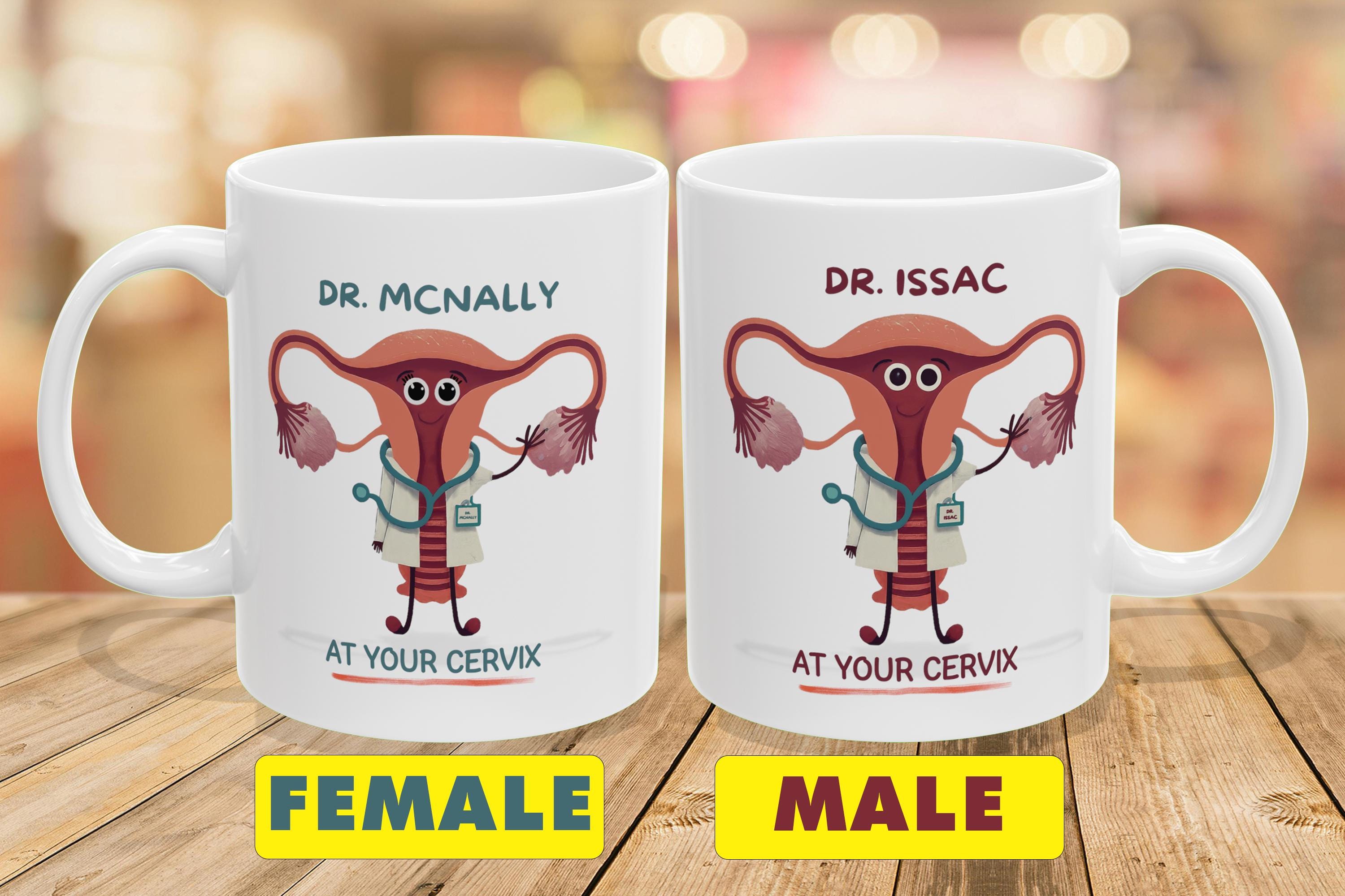 Funny OBGYN Mug, Personalized OBGYN Coffee Cup, Dr Custom Name, at Your ...