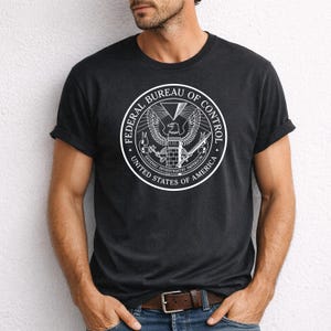 FBC Federal Bureau of Control T-Shirt für Damen und Herren, Geschenk für Gamer