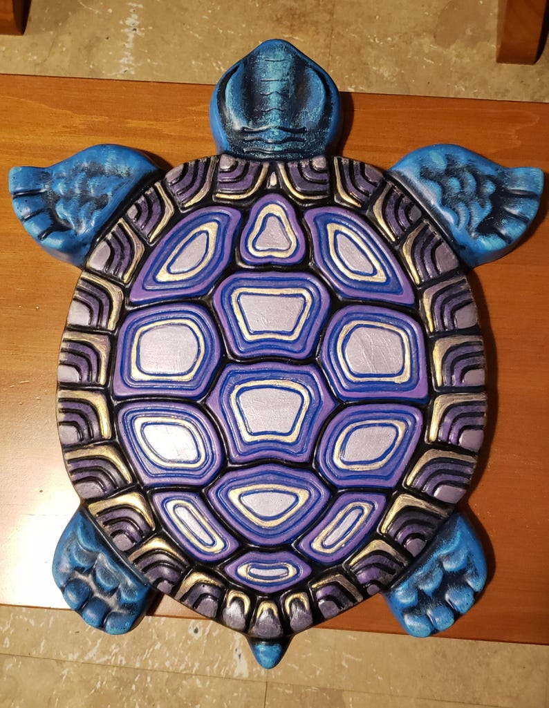 Custom Turtle Garden Stone, 15.5 Inch - Etsy