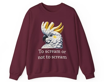 Cockatoo 'To Scream' Graphic Sweatshirt