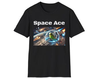 Space Ace Budgie T-Shirt