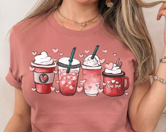 Womens Valentines Day Shirt, Valentine Coffee Shirt, Womens Valentines Day Shirt, Valentines Day Shirt, Valentines Coffee Lover Gift, Coffee