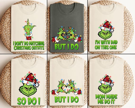 I Love Matching Christmas Shirts, but I Don't, Matching Couple