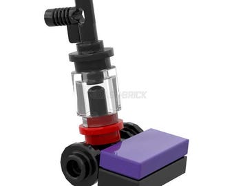 LEGO "Upright Vacuum Cleaner" - Cordless Design, Dark Purple [MiniMOC]
