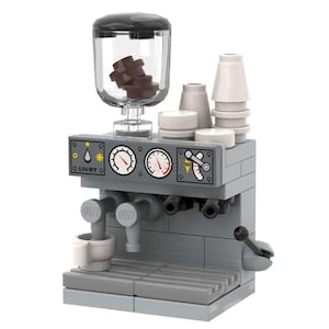 LEGO &quot;Cafe Coffee Machine&quot; - Restaurant Coffer Maker [MiniMOC]