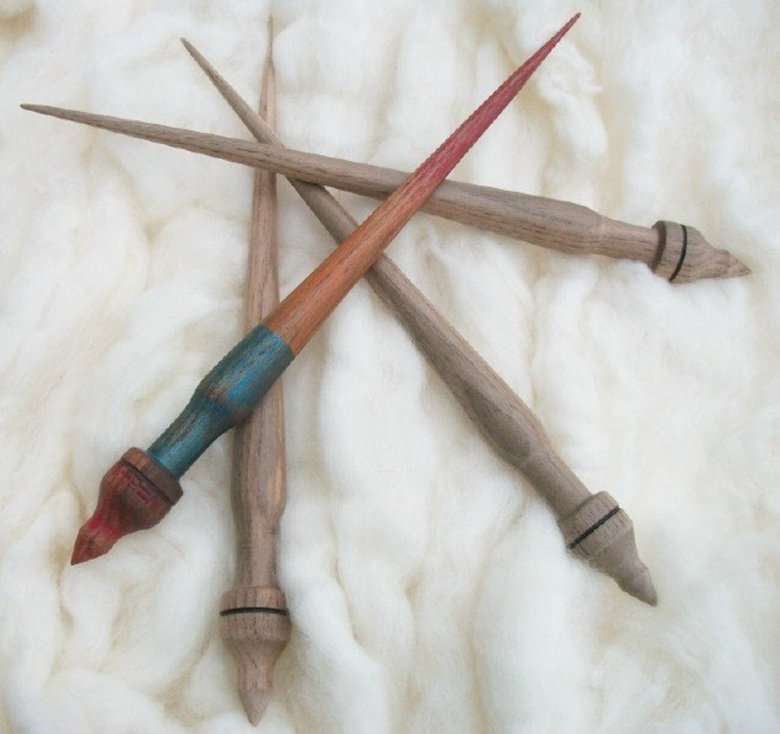 Original Russian spindle . Support spindle. Russian craft. Etsy