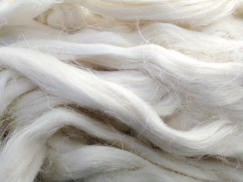 100 Wild Organic Linen/flax Fiber. White Color Flax Fiber. Etsy