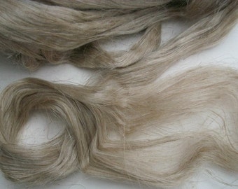 100% wild organic linen/flax fiber.  Natural color flax fiber. Belorussian jewel.