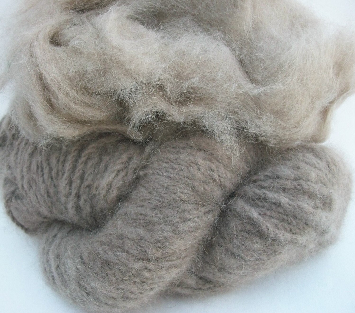 Pure tawny brown 100 mink fiber. fiber top Etsy