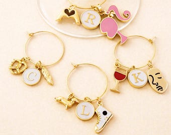 Adornos personalizados para copas de vino, regalos para despedidas de soltera, regalos para viajes de chicas, regalos para despedidas de soltera, despedidas de soltera en Nashville, despedidas de soltera en el lago.