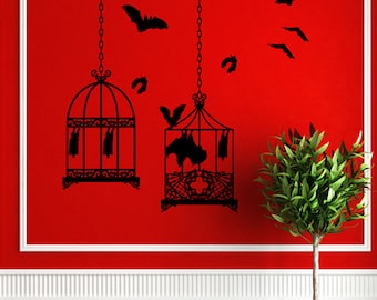 Bat Cages Wall Art-CHOOSE ANY 2 COLORs