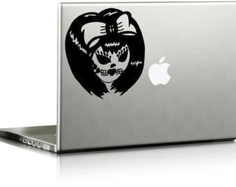 Laptop Sugar Skull Annie Laptop / Car Vinyl Decal