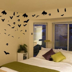 Soar and Slumber Bat Pack Vinyl Wall and Car Art