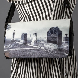 Messenger Bag - St Joseph Cemetery - custom printed