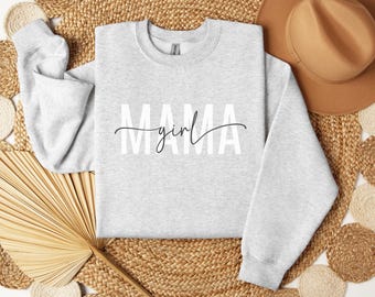 Sweat maman fille pull rétro maman fille Sweat maman fille cadeau baby shower cadeau fête des mères Pull maman fille mamans de filles pull