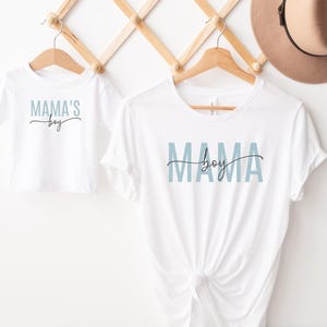 Boy mama Mama&#39;s boy shirt Matching mom and boy toddler Matching mom & son shirt Mommy and Me matching shirt Mom and mini Mothers day gift