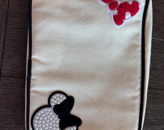 make-uptas op maat, Disney-tas, tas Disney-oren, make-uptas, Disney, tas op maat, make-uptas, reistas