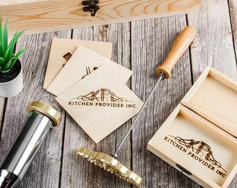 Custom Branding Iron For Wood, Custom Stmap For Woodworking, Electric Branding Irons, Custom Wood Branding Iron, Wood Burning Logo Stamp.