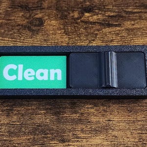 Dishwasher Magnet Clean Dirty Schild – Schiebe-Indikator für Küche – Starkes magnetisches Label für schmutziges oder sauberes Geschirr