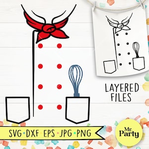 Traje de chef SVG, Camisa de chef svg, Camisa de Halloween, Halloween svg, Chef svg, Jaqueta de chef svg, Uniforme de chef png, Arquivo de corte de chef, Casaco de chef infantil