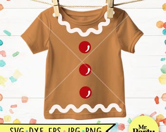 gingerbread man svg, gingerbread cookie svg, Gingerbread cookie costume svg, gingerbread man shirt, Christmas svg, Christmas costume svg