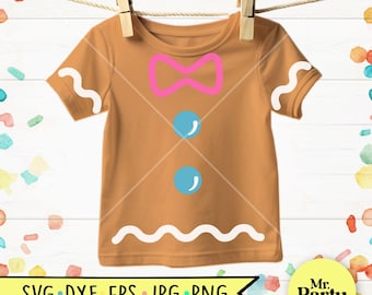 gingerbread man svg, gingerbread cookie svg, Gingerbread cookie costume svg, gingerbread man shirt, Christmas svg, Christmas costume svg