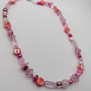 Lovecore Beaded collar necklace