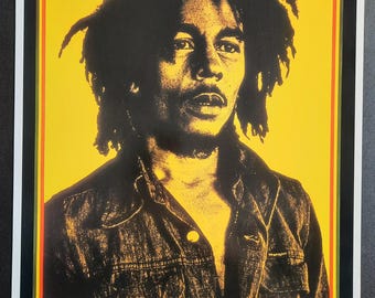Bob Marley Island Records Poster 1991 Rare Vintage Promo 16